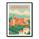 Granada Travel Poster 1 Wall Art