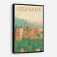 Granada Travel Poster Wall Art