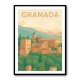 Granada Travel Poster Wall Art