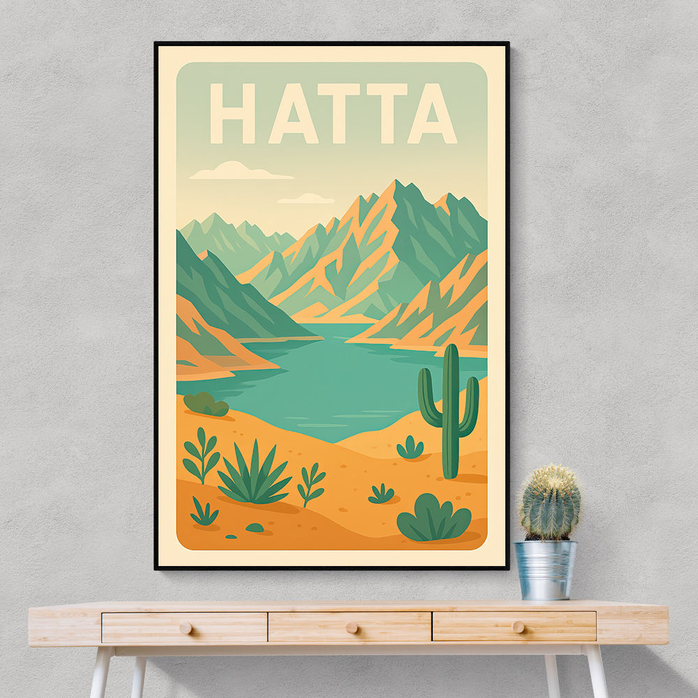 Hatta Scenic Poster  Wall Art