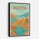Hatta Travel Poster2  Wall Art