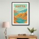 Hatta Travel Poster2  Wall Art