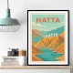 Hatta Travel Poster2  Wall Art