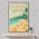Karon Beach Phuket Thailand Travel Poster 1 Wall Art