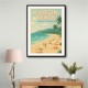 Karon Beach Phuket Thailand Travel Poster 1 Wall Art