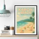 Karon Beach Phuket Thailand Travel Poster 1 Wall Art