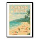 Karon Beach Phuket Thailand Travel Poster 1 Wall Art