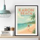 Karon Beach Phuket Thailand Travel Poster Wall Art