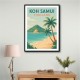 Koh Samui Thailand Travel Poster  Wall Art