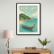 Koh Tao Thailand Travel Poster 1  Wall Art