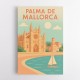 Mallorca Travel Poster Wall Art