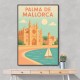 Mallorca Travel Poster Wall Art