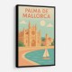 Mallorca Travel Poster Wall Art