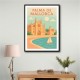 Mallorca Travel Poster Wall Art