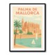 Mallorca Travel Poster  Wall Art