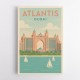 Modern Atlantis Dubai Poster Wall Art
