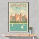 Modern Atlantis Dubai Poster Wall Art