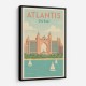 Modern Atlantis Dubai Poster Wall Art