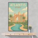 Modern Atlantis Dubai Poster  Wall Art