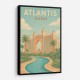 Modern Atlantis Dubai Poster  Wall Art
