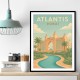Modern Atlantis Dubai Poster  Wall Art