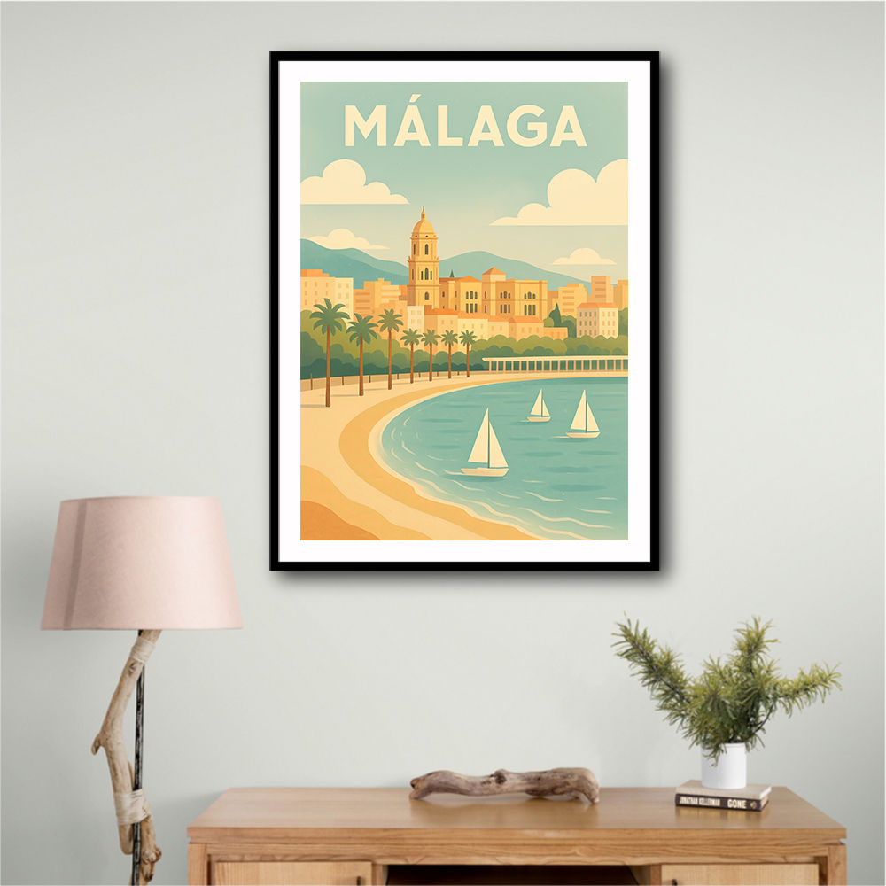 Murcia Travel Poster  Wall Art