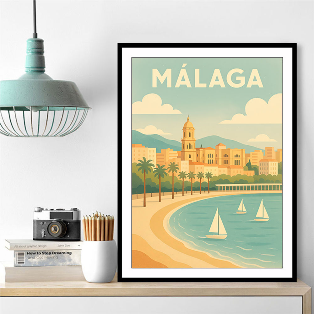 Murcia Travel Poster  Wall Art