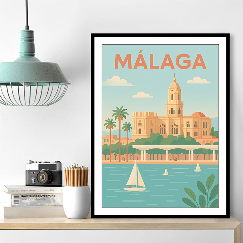 Murcia Travel Poster 1 Wall Art