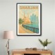 Sharjah Travel Poster 1 Wall Art