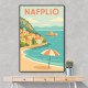 Nafplio Travel Poster  Wall Art