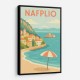 Nafplio Travel Poster  Wall Art