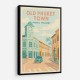 Old Phuket Town Phuket Thailand Travel Poster 1 Wall Art