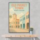 Old Phuket Town Phuket Thailand Travel Poster Wall Art