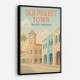 Old Phuket Town Phuket Thailand Travel Poster Wall Art