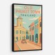 Old Town Phuket Thailland Travel Poster Wall Art