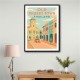 Old Town Phuket Thailland Travel Poster Wall Art