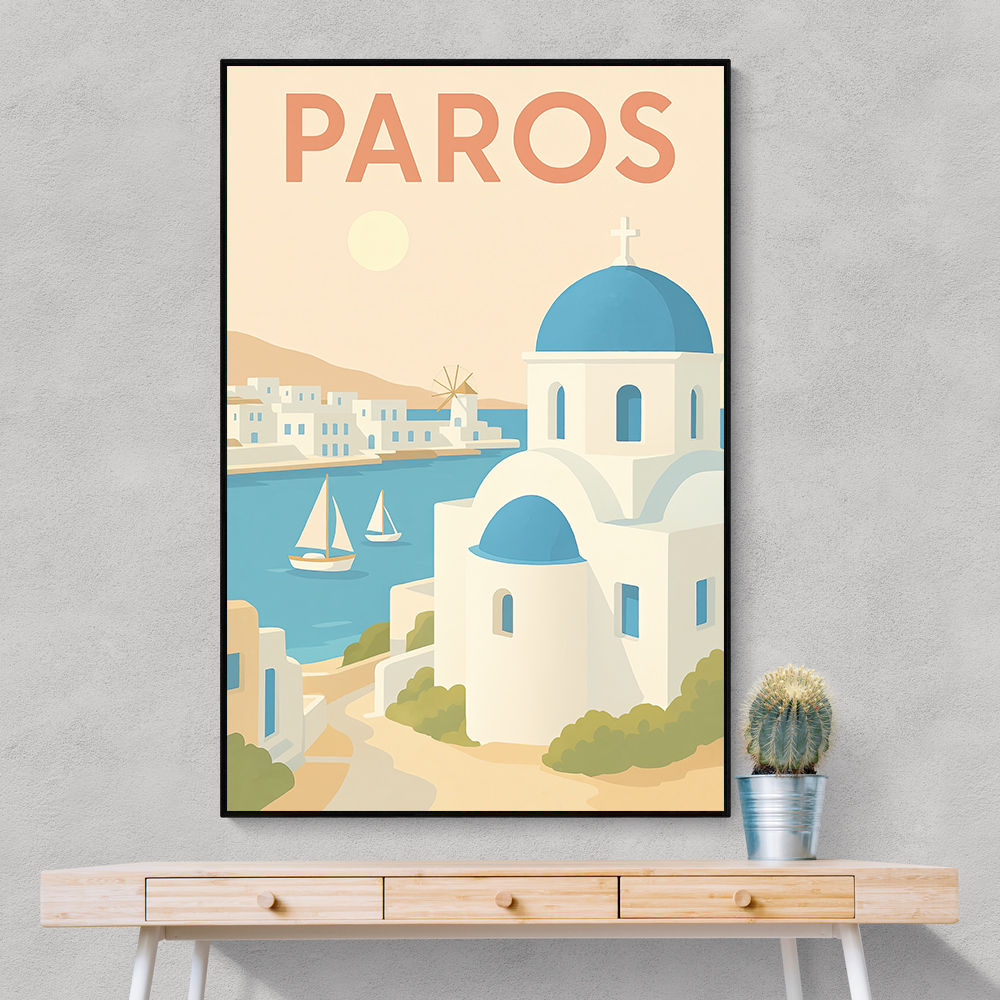 Paros Travel Delight Wall Art