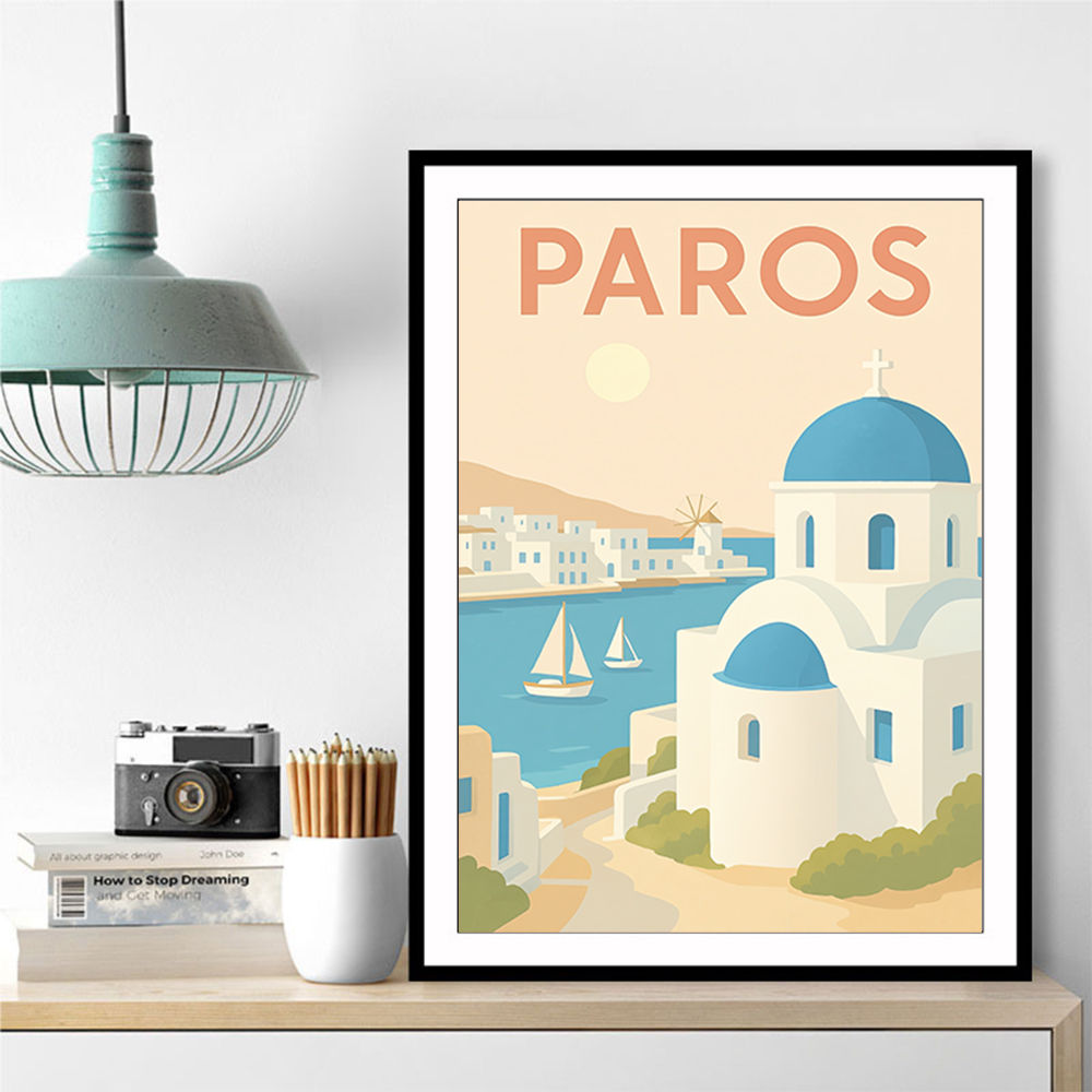 Paros Travel Delight Wall Art