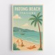Patong Beach Thailand Travel Poster 1 Wall Art