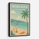 Patong Beach Thailand Travel Poster 1 Wall Art
