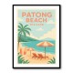 Patong Beach Thailand Travel Poster Wall Art