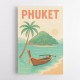 Phuket Travel Poster 1 Wall Art