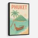 Phuket Travel Poster 1 Wall Art