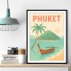 Phuket Travel Poster 1 Wall Art