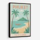 Phuket Travel Poster Wall Art