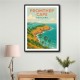 Promthep Cape Thailand Travel Poster 1 Wall Art
