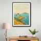 Promthep Cape Thailand Travel Poster Wall Art