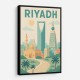 Riyadh Travel Poster Wall Art