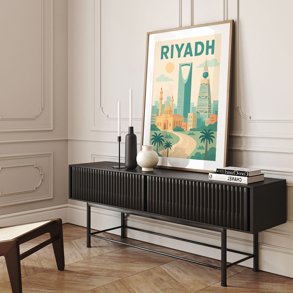 Riyadh Travel Poster Wall Art