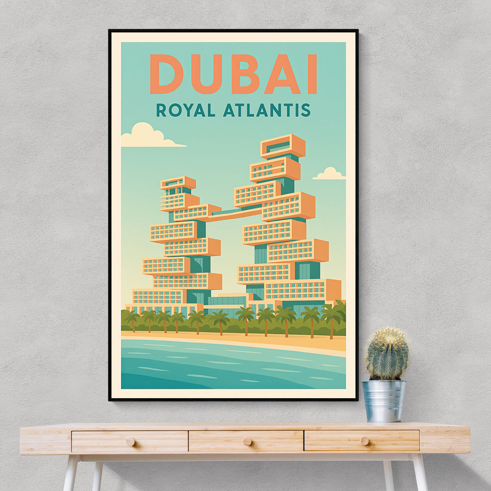 Royal Atlantis Dubai Poster Wall Art